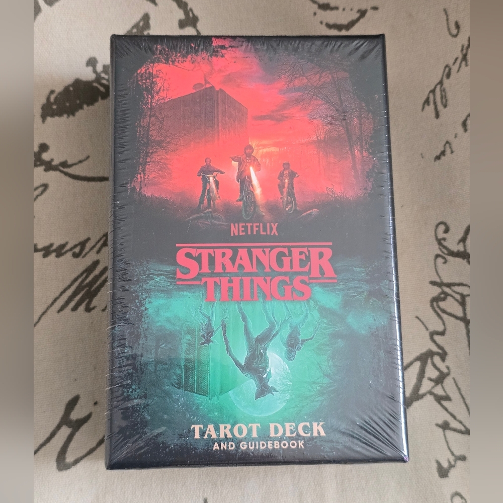 Stranger Things Netflix Tarot Deck And Guidebook NIB
